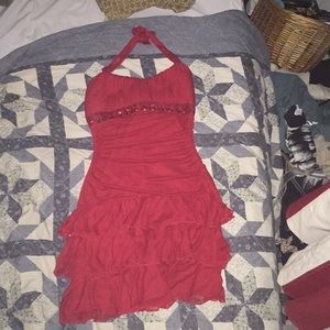 red homecoming drees